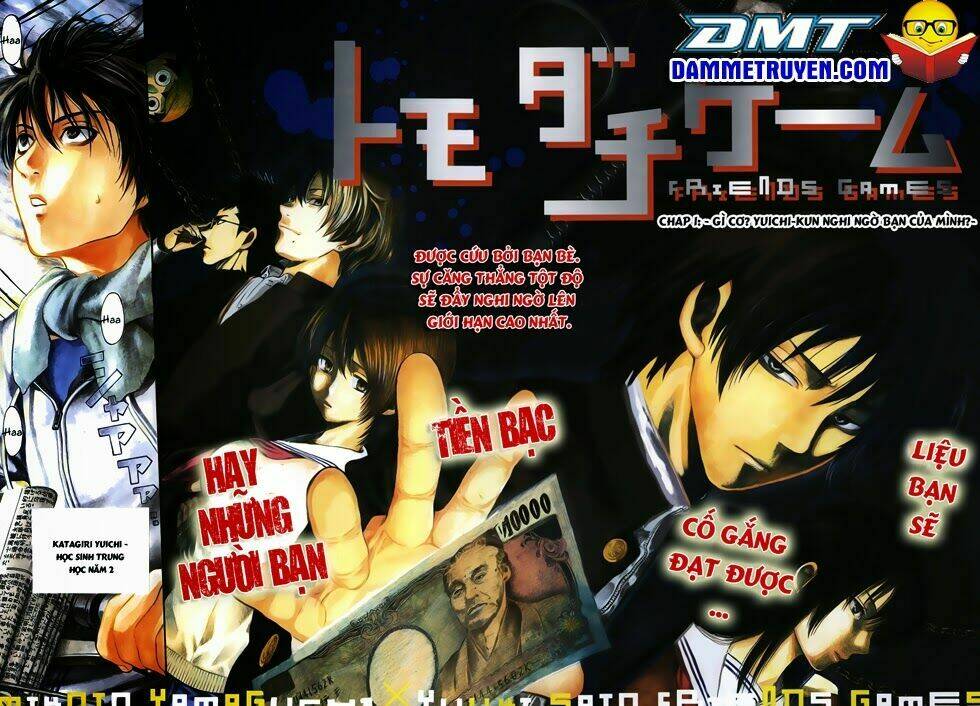 Tomodachi Game Tập 1.1 trang 3
