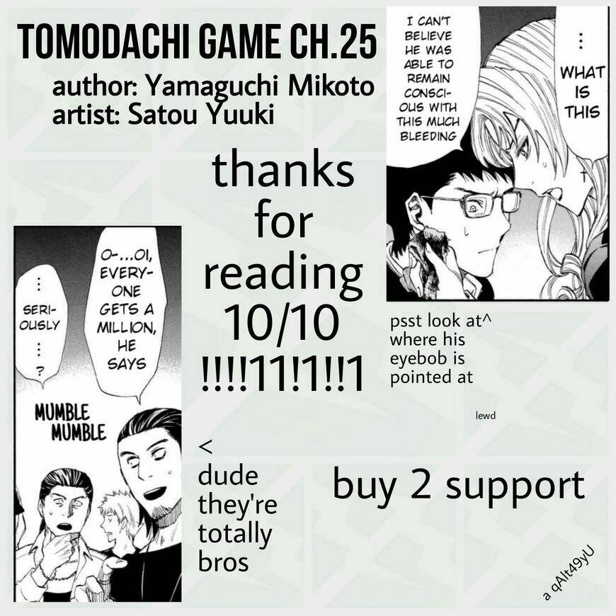 Tomodachi Game Tập 25 trang 45