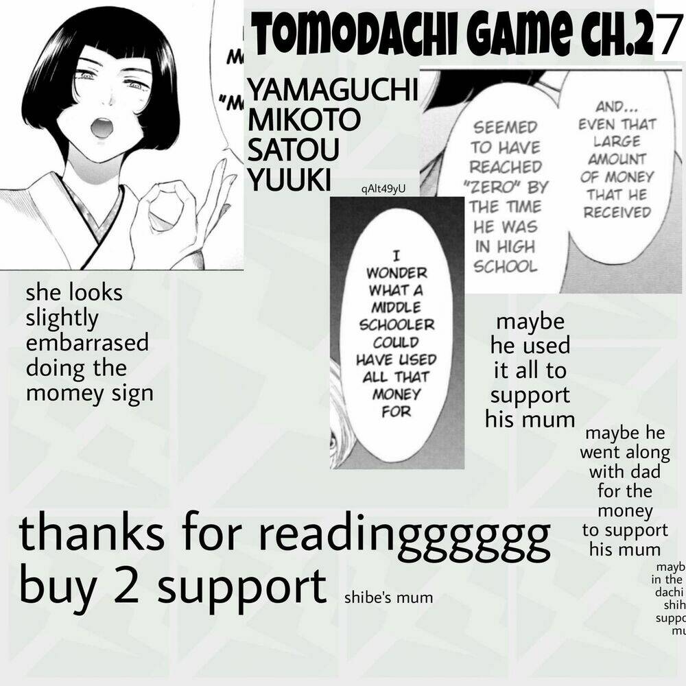 Tomodachi Game Tập 27 trang 38