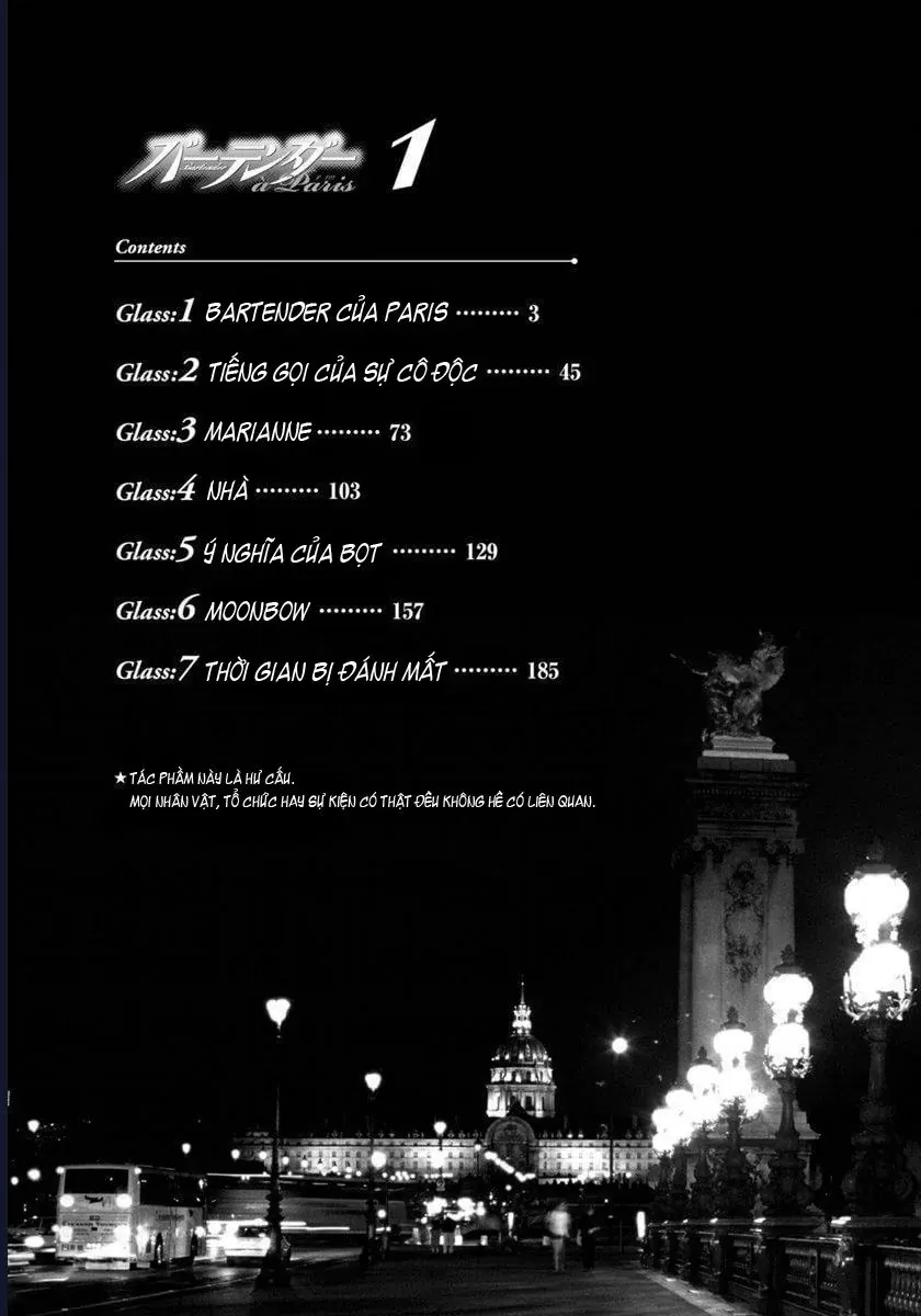 Bartender À Paris Tập 1 trang 7