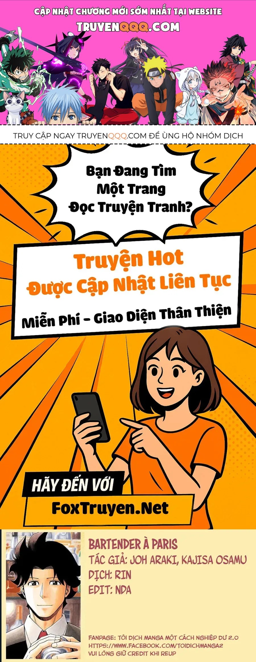 Bartender À Paris Tập 10 trang 1