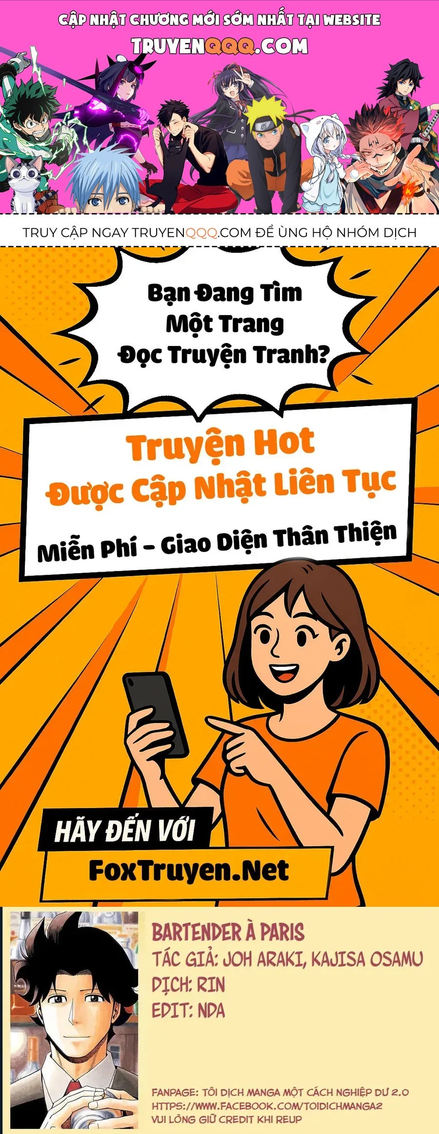 Bartender À Paris Tập 19 trang 1