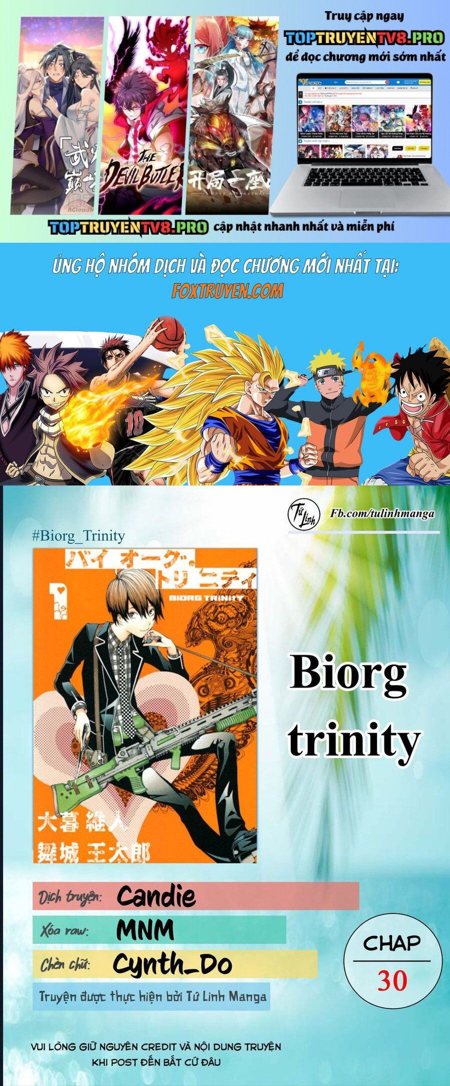 Biorg Trinity Tập 30 trang 2