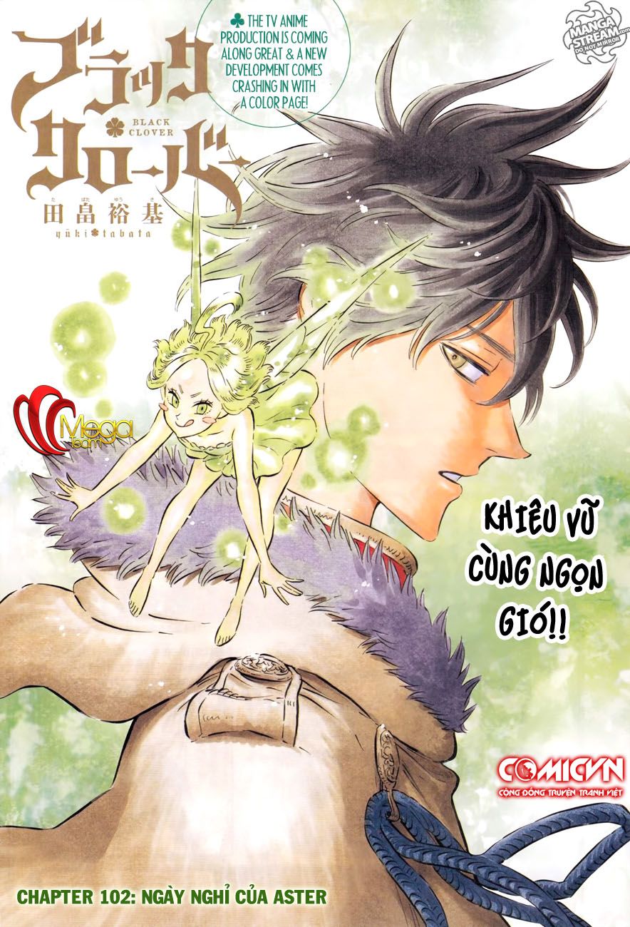 Black Clover Tập 102 trang 1