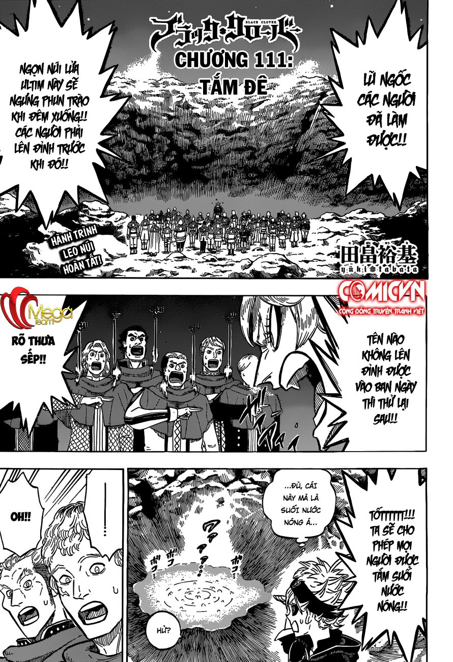 Black Clover Tập 111 trang 1