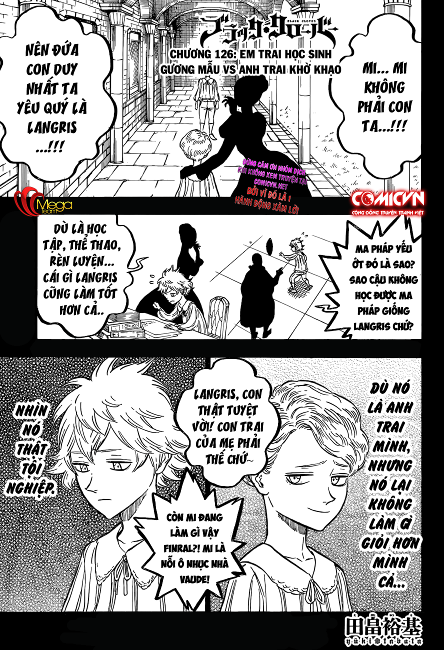 Black Clover Tập 126 trang 1