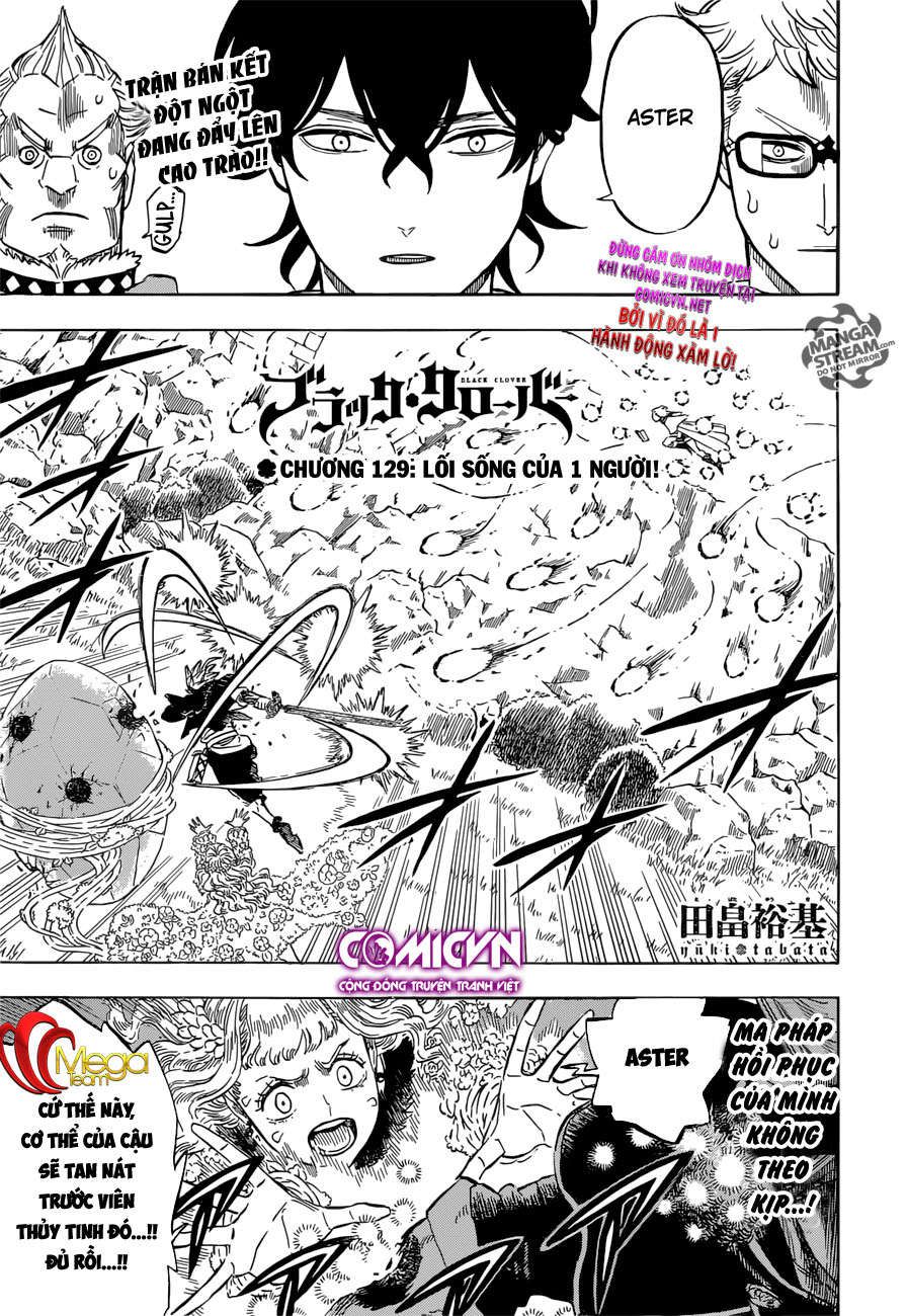 Black Clover Tập 129 trang 1