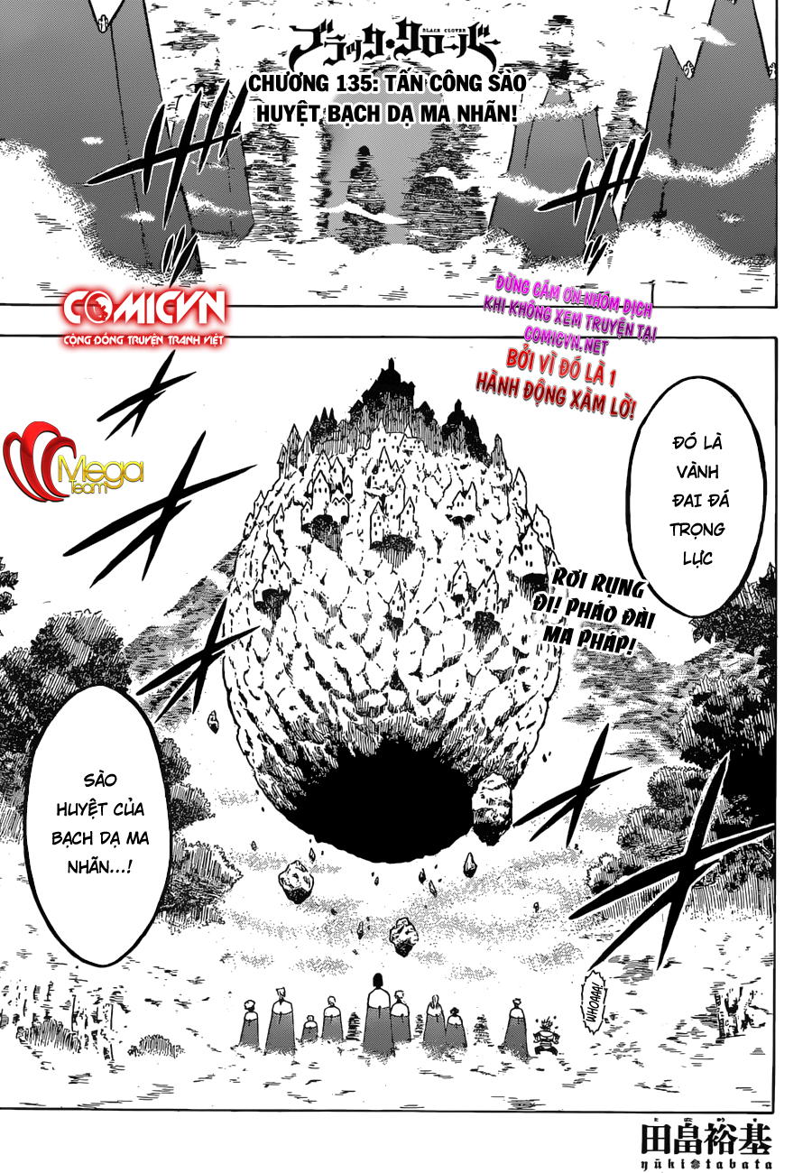 Black Clover Tập 135 trang 1
