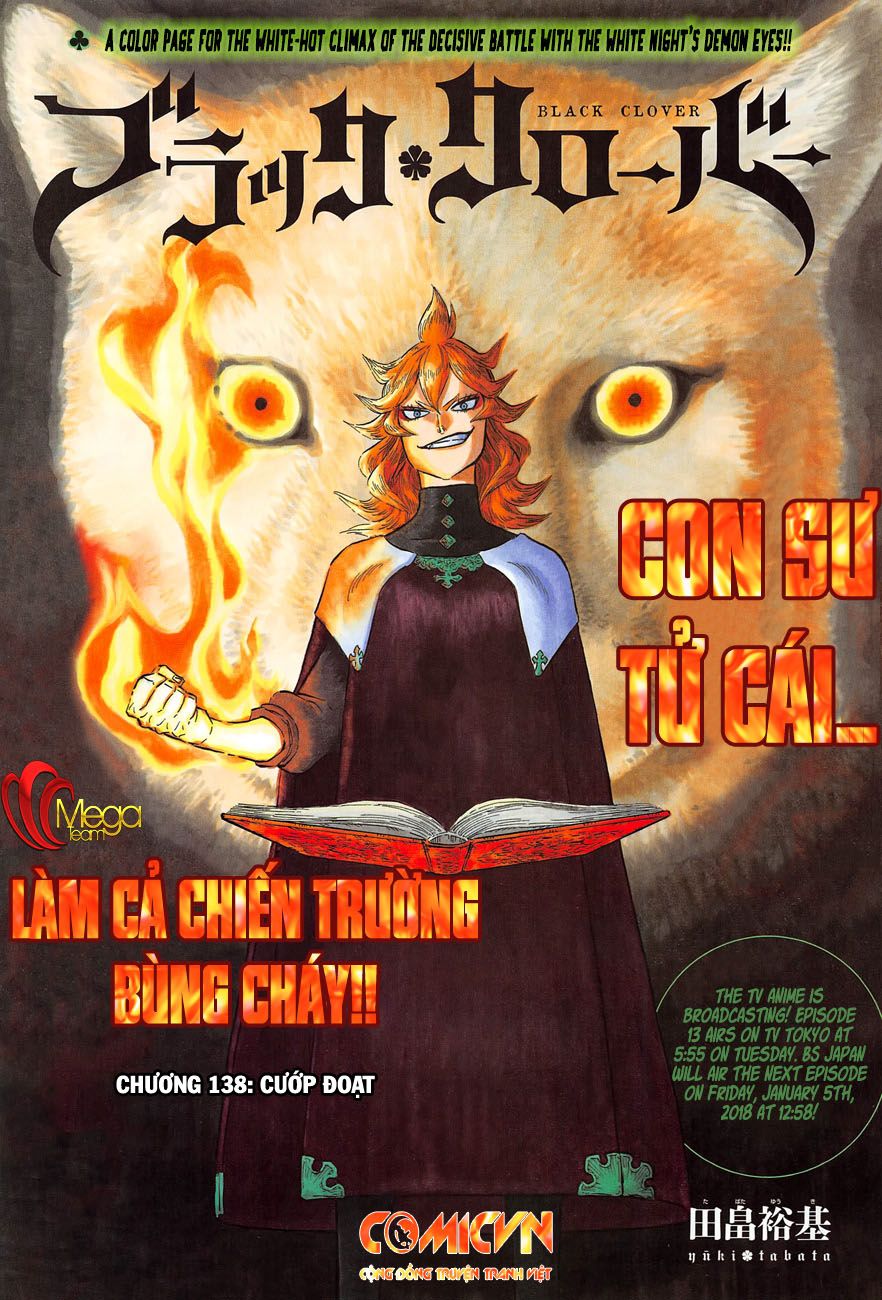 Black Clover Tập 138 trang 1