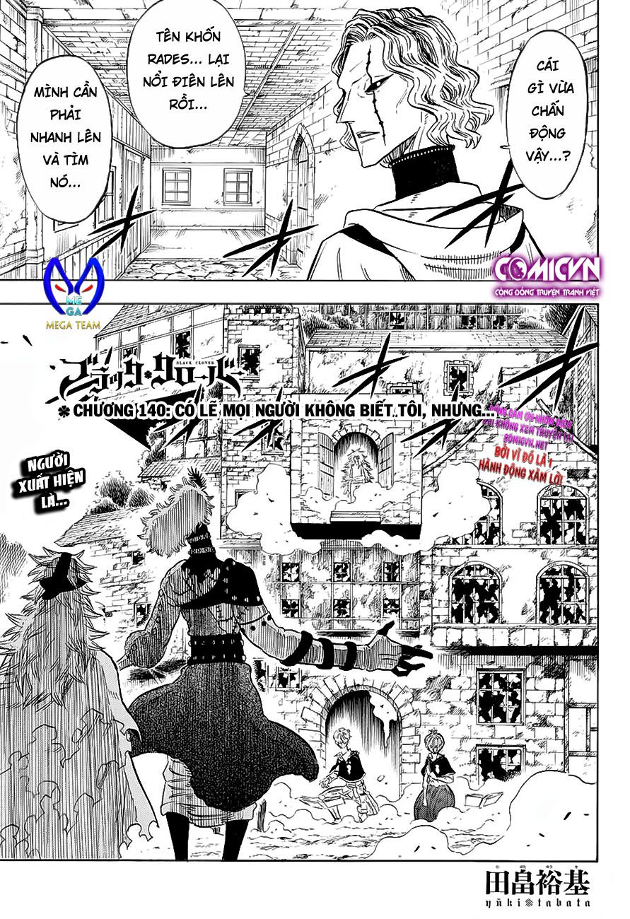 Black Clover Tập 140 trang 1