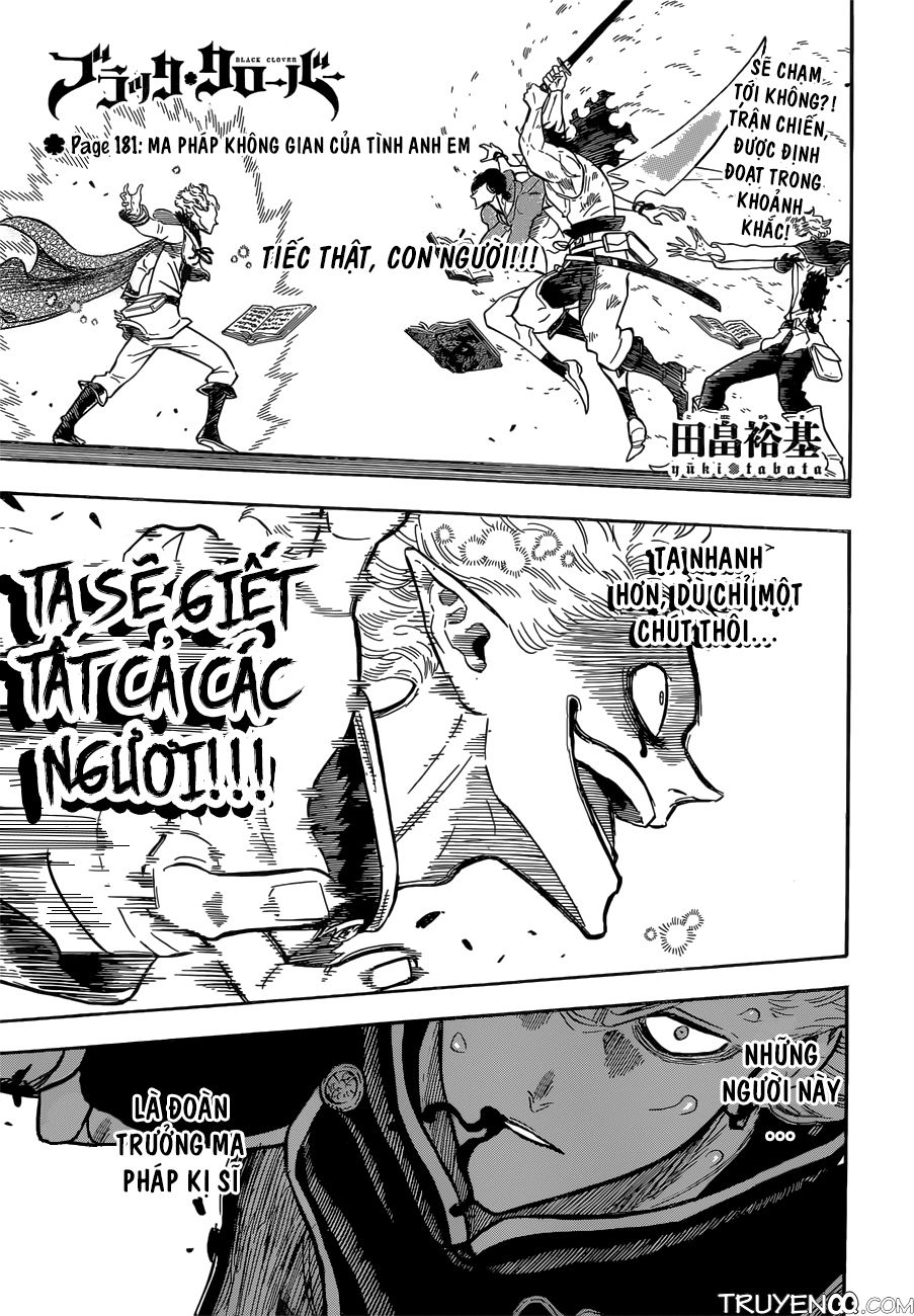 Black Clover Tập 181 trang 2