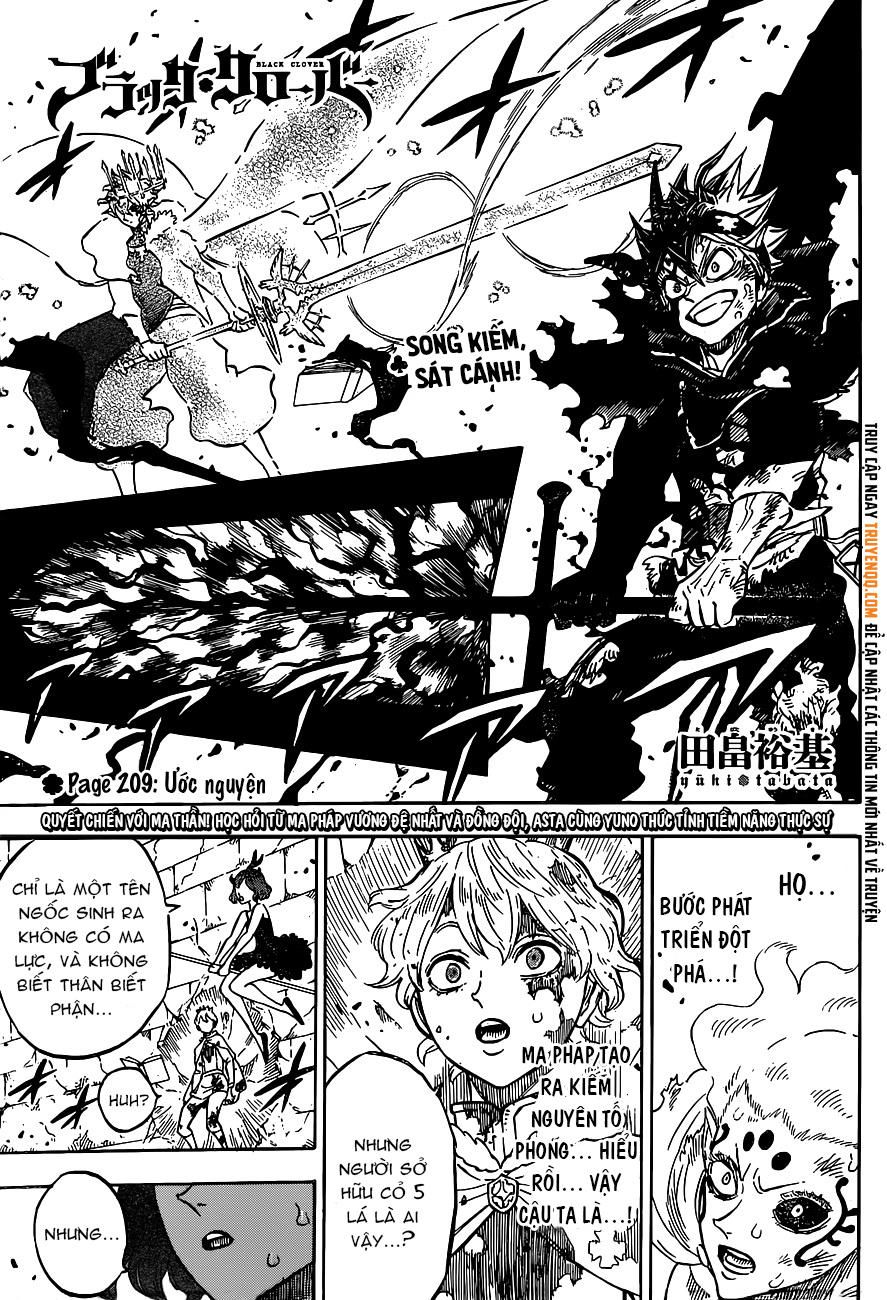 Black Clover Tập 209 trang 2
