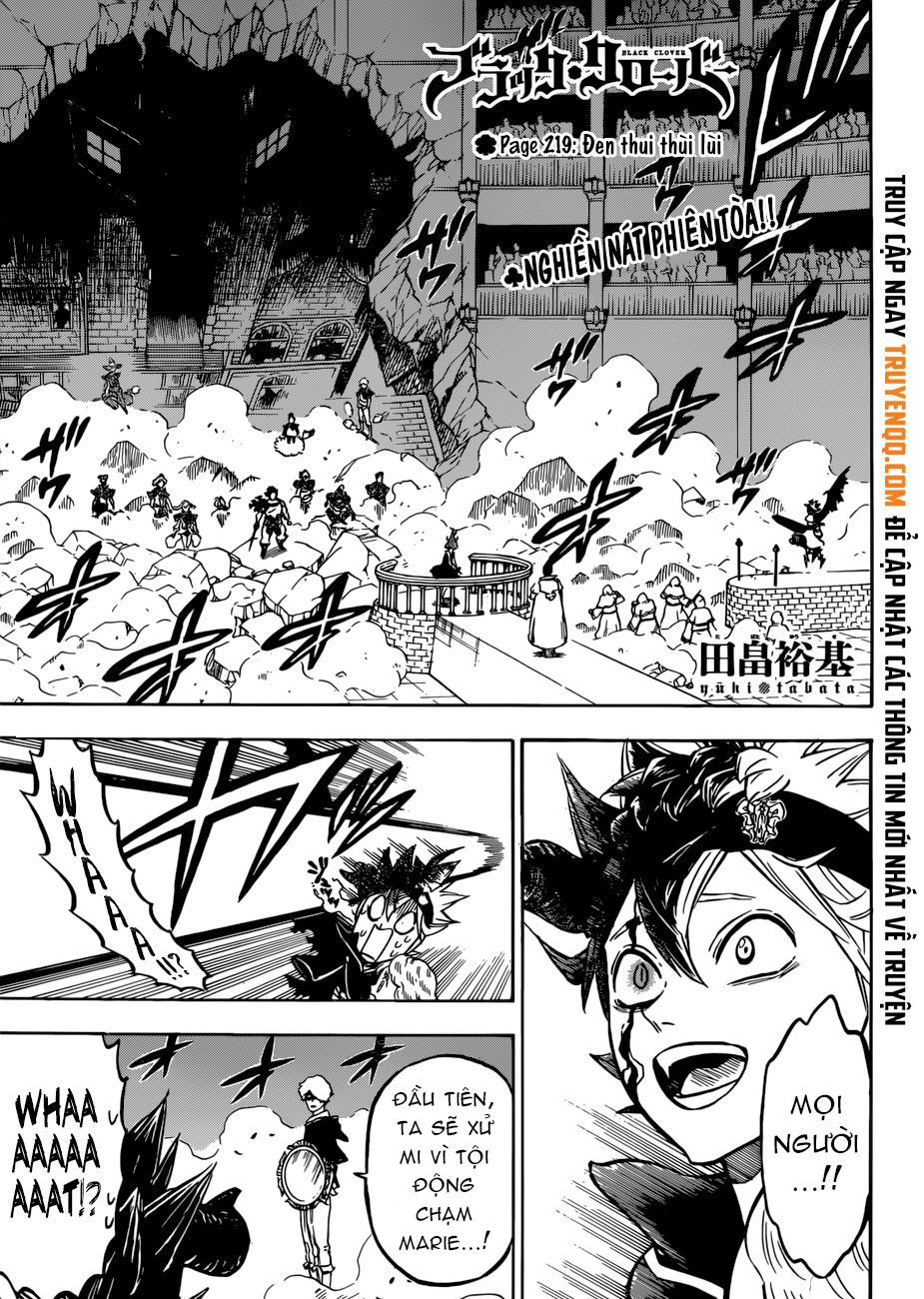 Black Clover Tập 219 trang 2