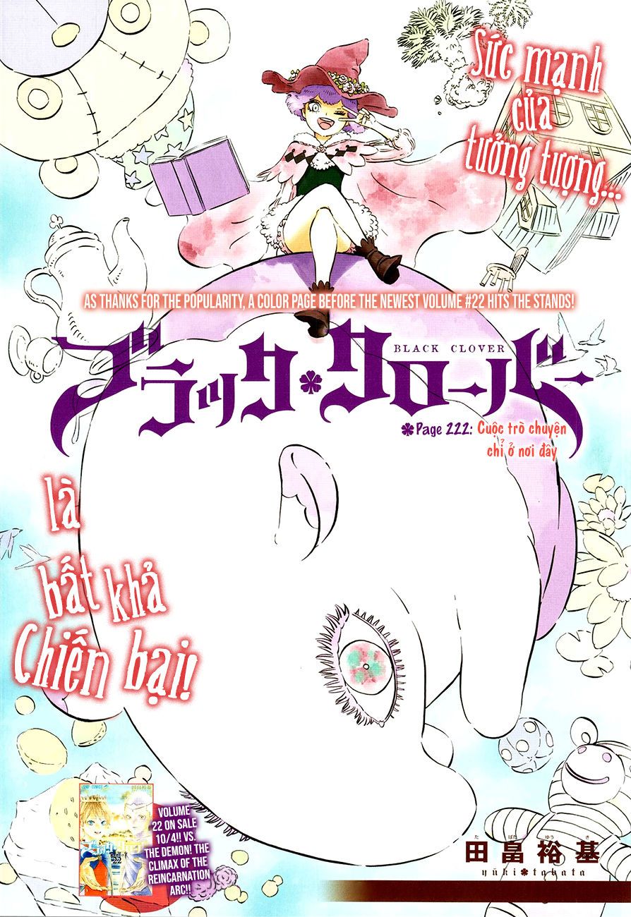 Black Clover Tập 222 trang 2