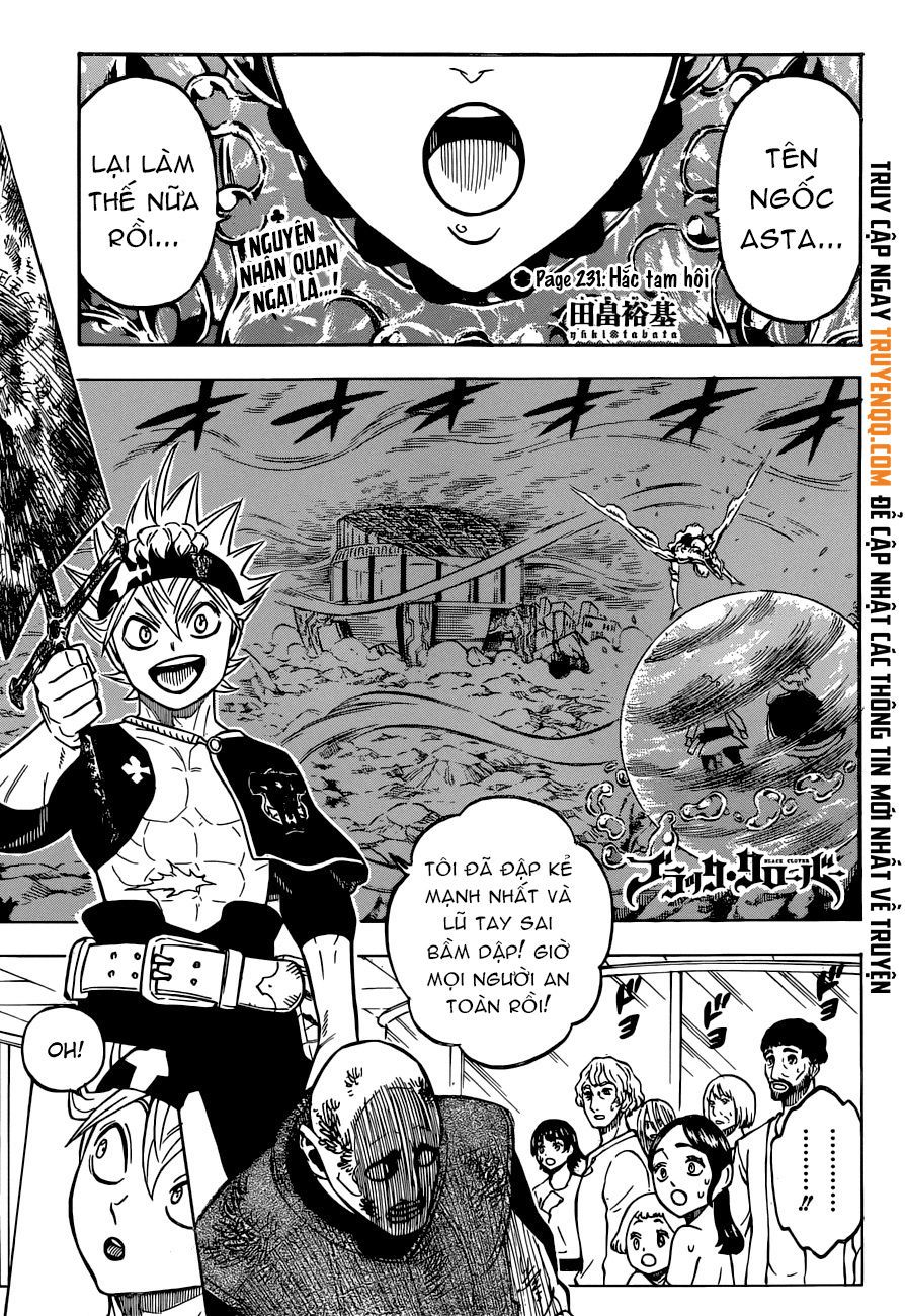 Black Clover Tập 231 trang 2
