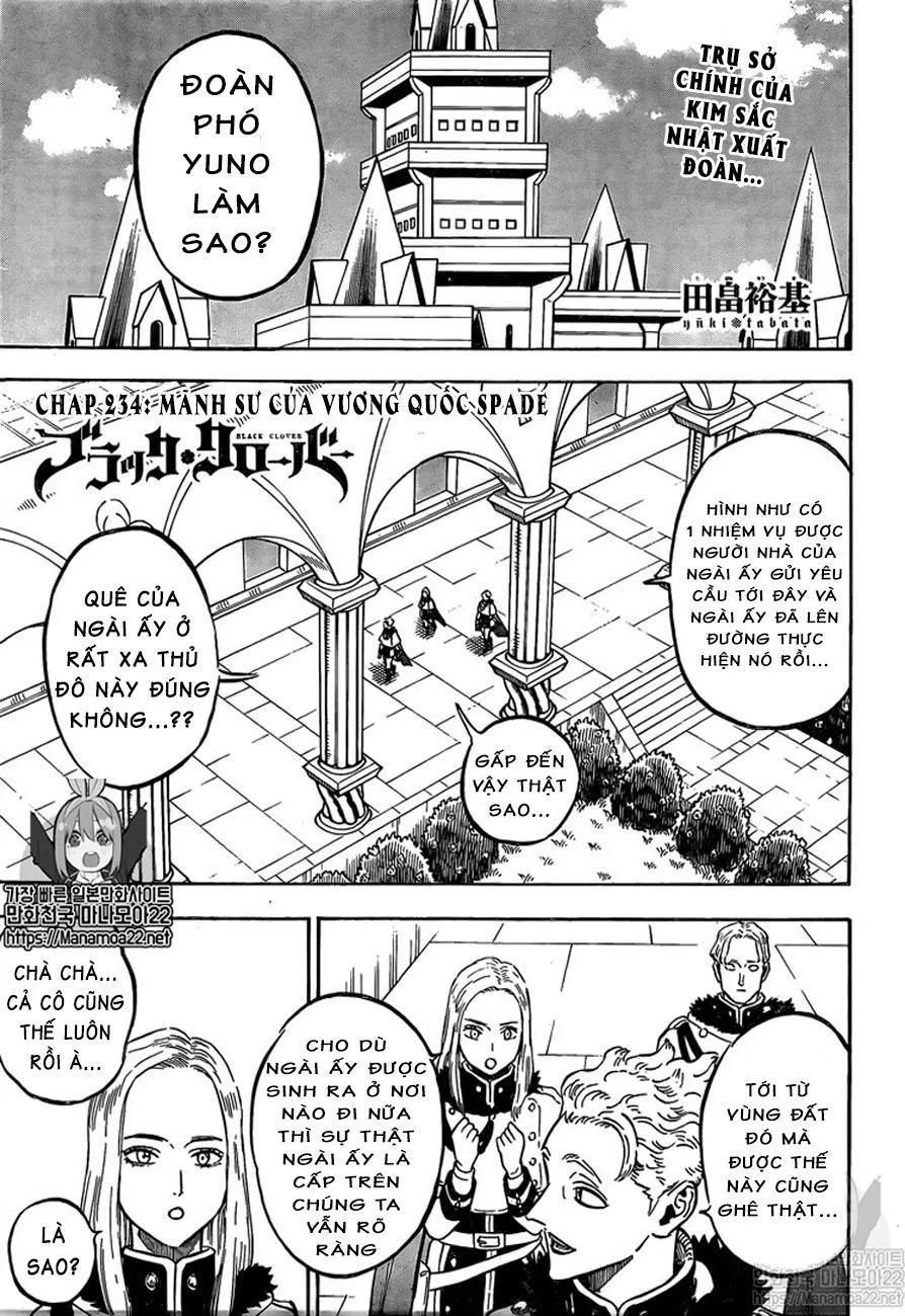 Black Clover Tập 234 trang 2