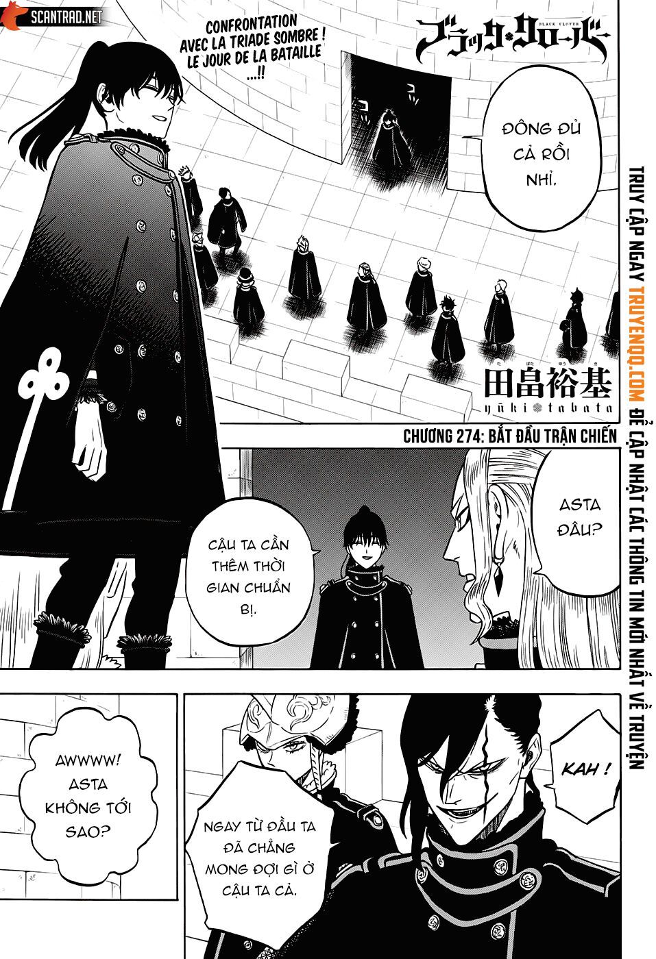 Black Clover Tập 274 trang 2