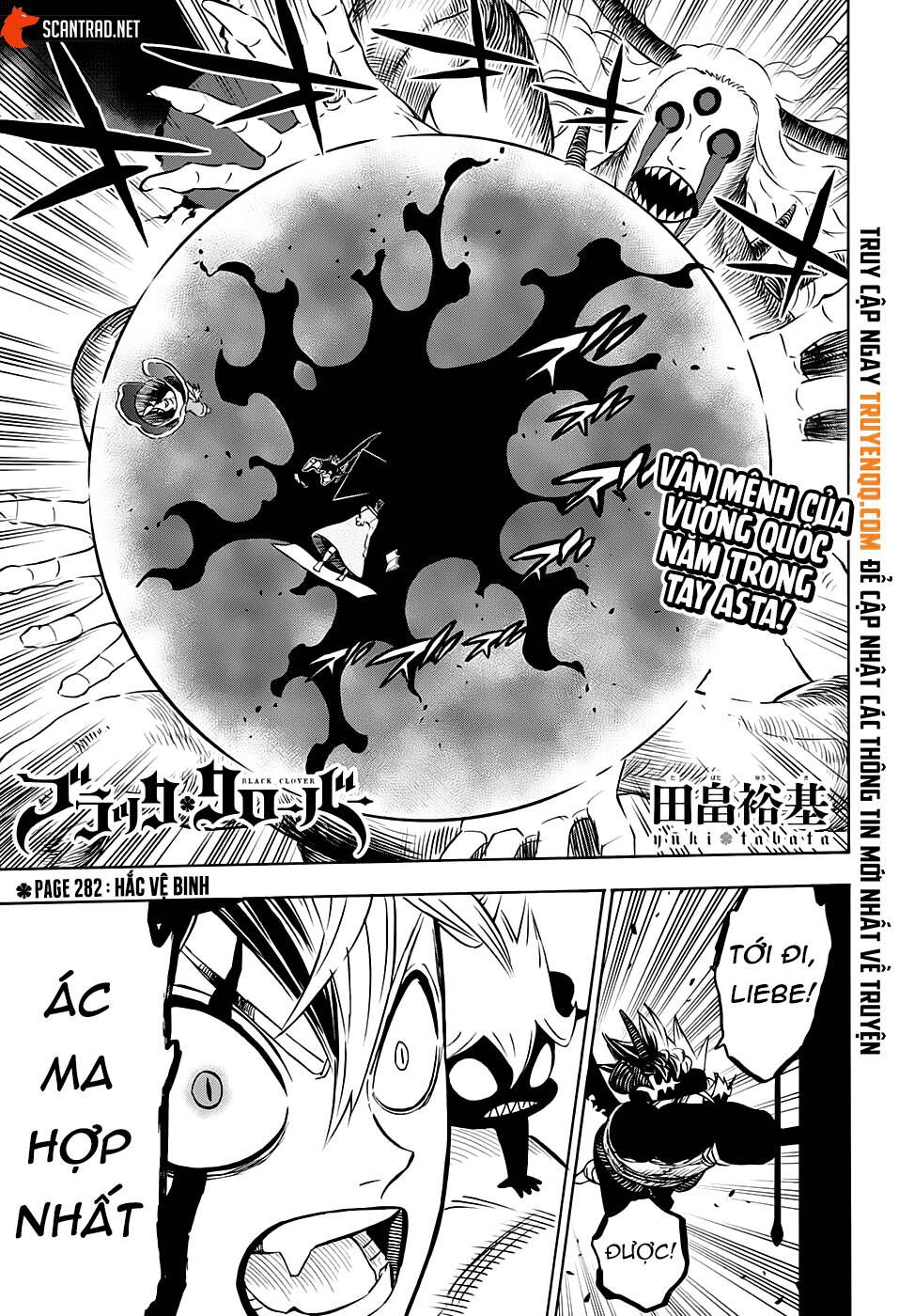 Black Clover Tập 282 trang 2