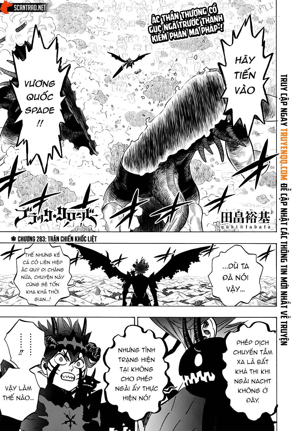 Black Clover Tập 283 trang 2