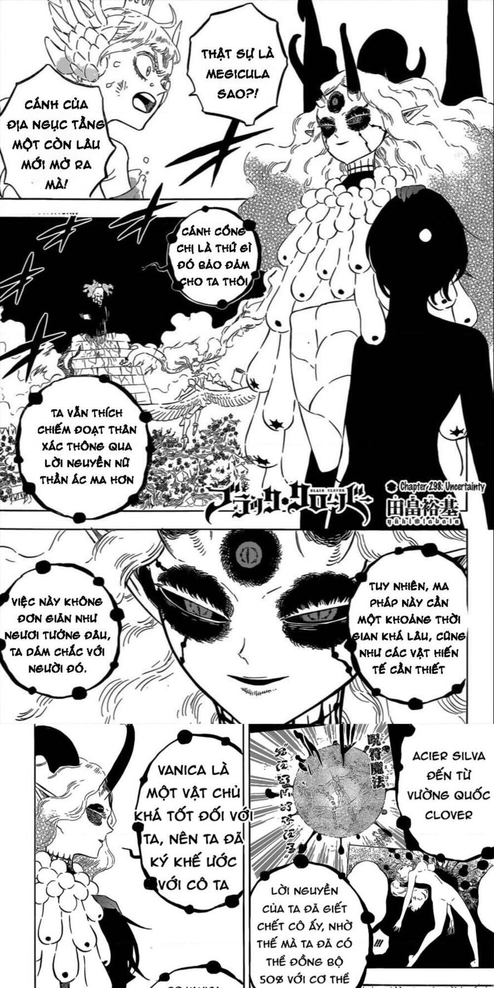 Black Clover Tập 298 trang 1