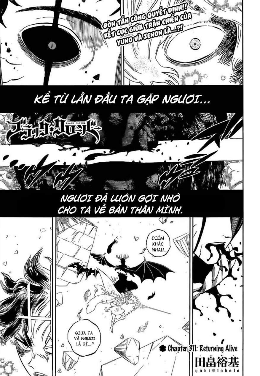 Black Clover Tập 311 trang 1