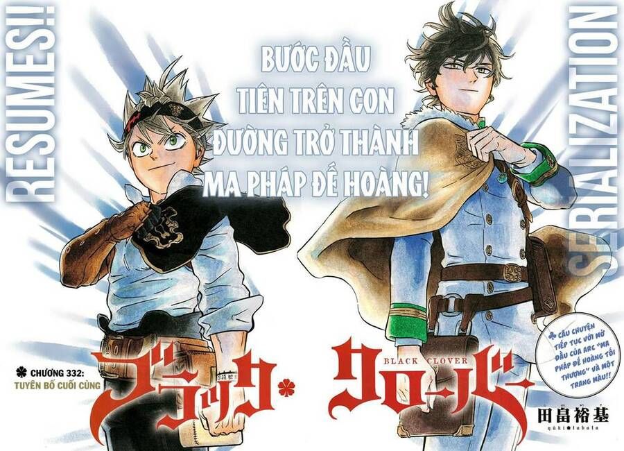 Black Clover Tập 332 trang 1