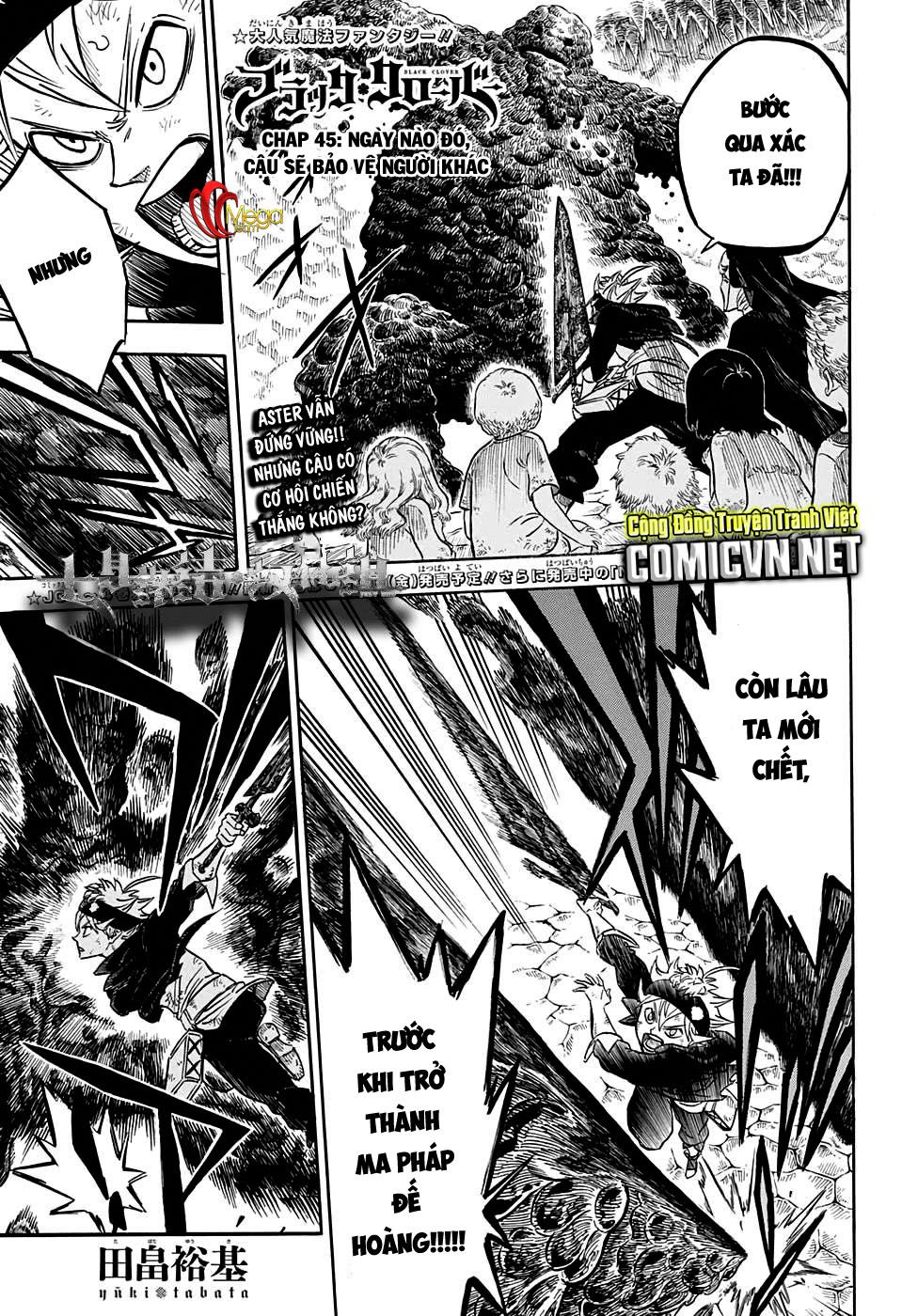 Black Clover Tập 45 trang 1