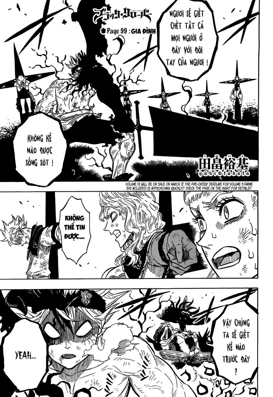 Black Clover Tập 99 trang 1