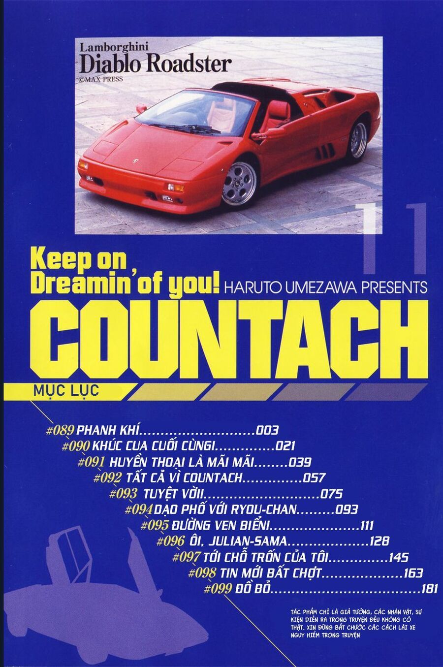 Countach Tập 89 trang 3