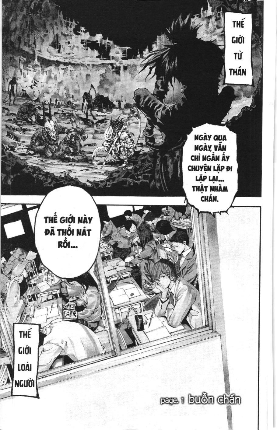 Death Note (Scan) Tập 1 trang 1