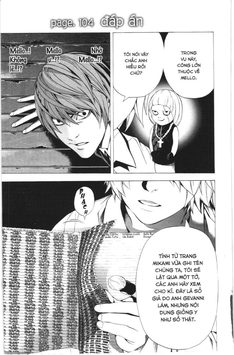 Death Note (Scan) Tập 104 trang 2