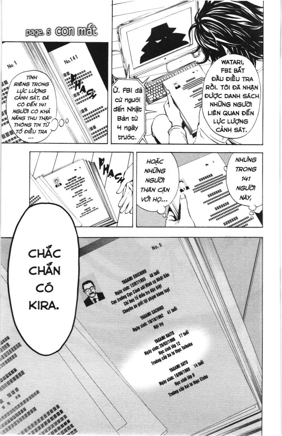 Death Note (Scan) Tập 5 trang 1