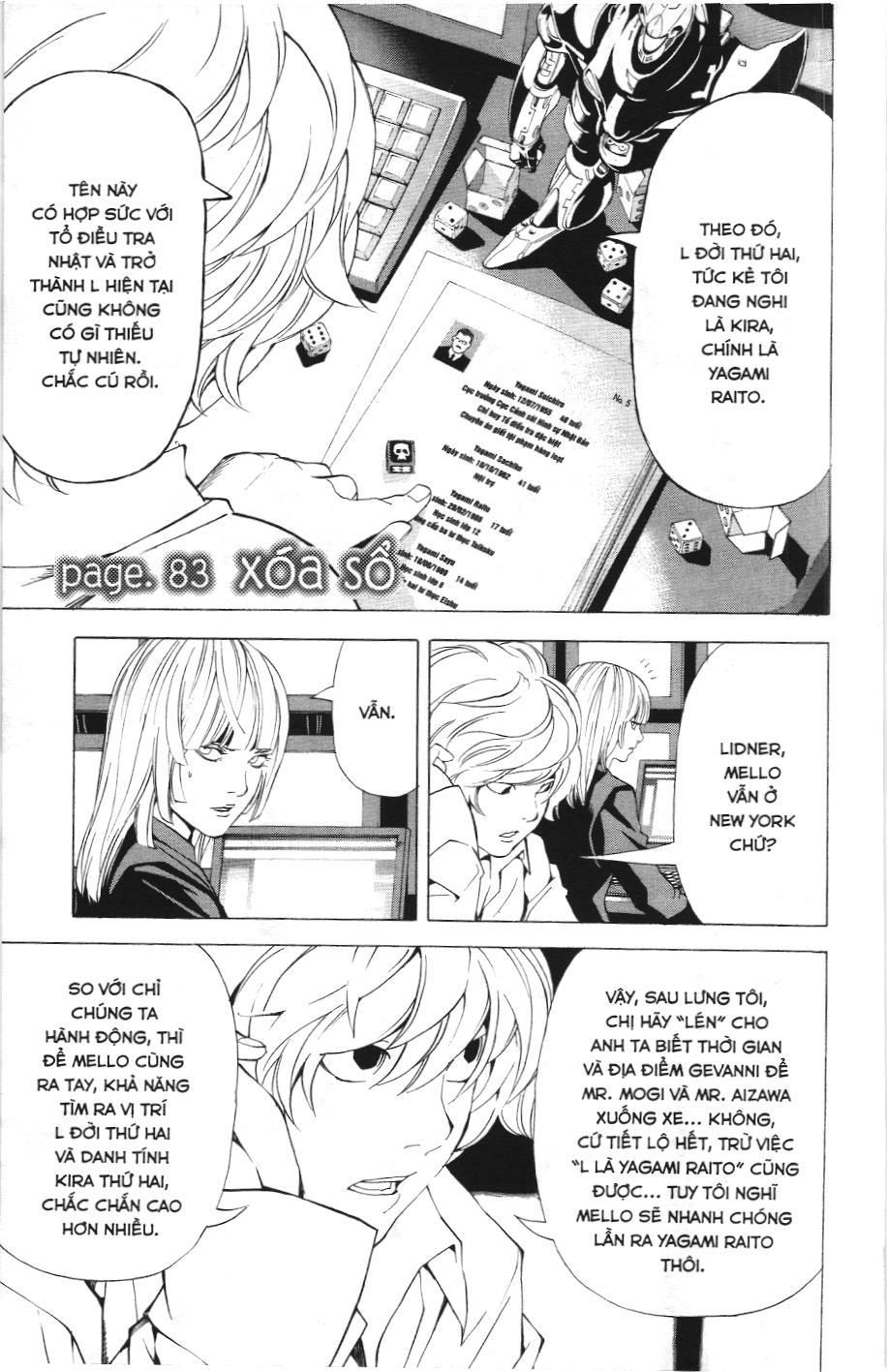 Death Note (Scan) Tập 83 trang 1