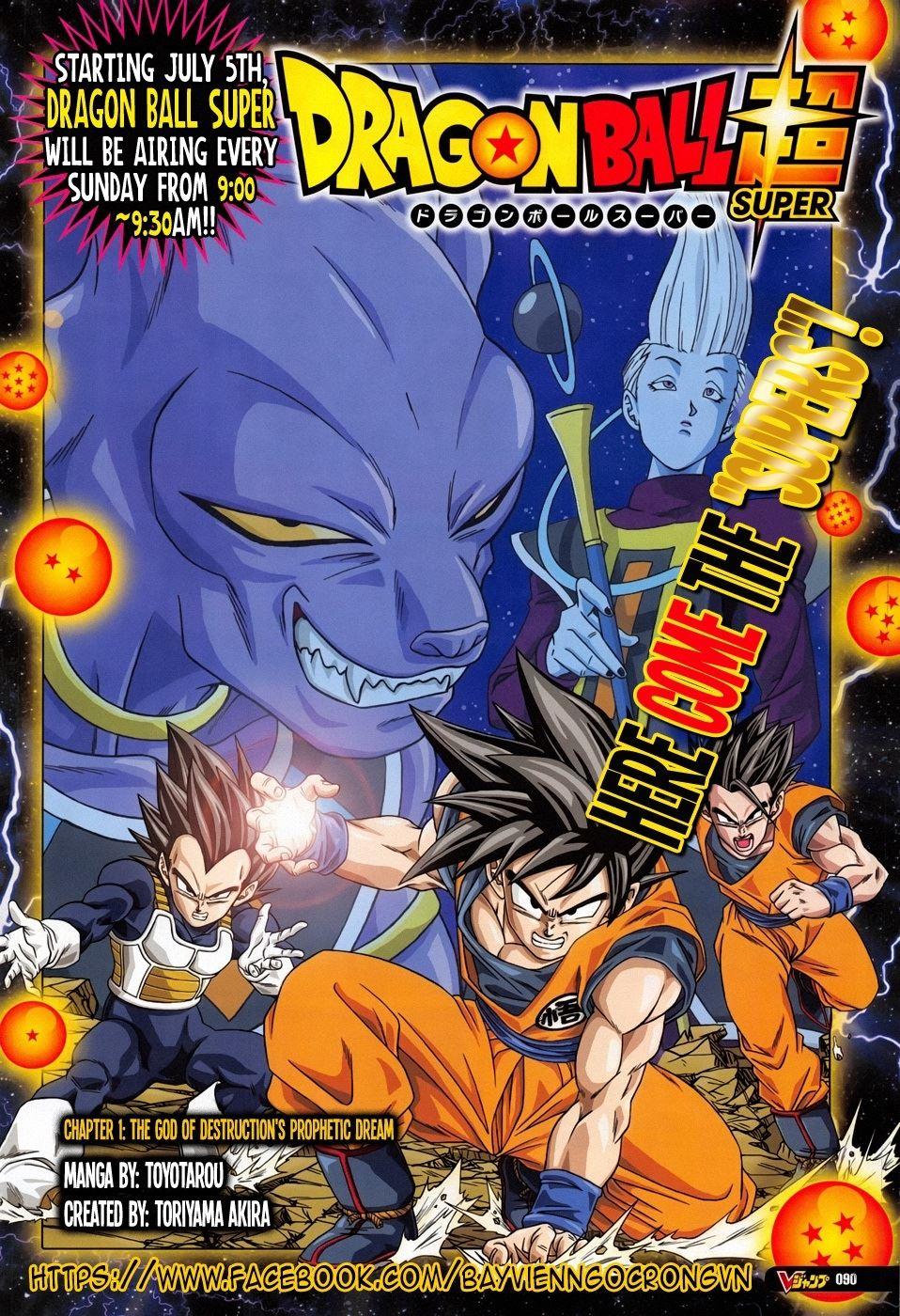 Dragon Ball Super Tập 1 trang 1