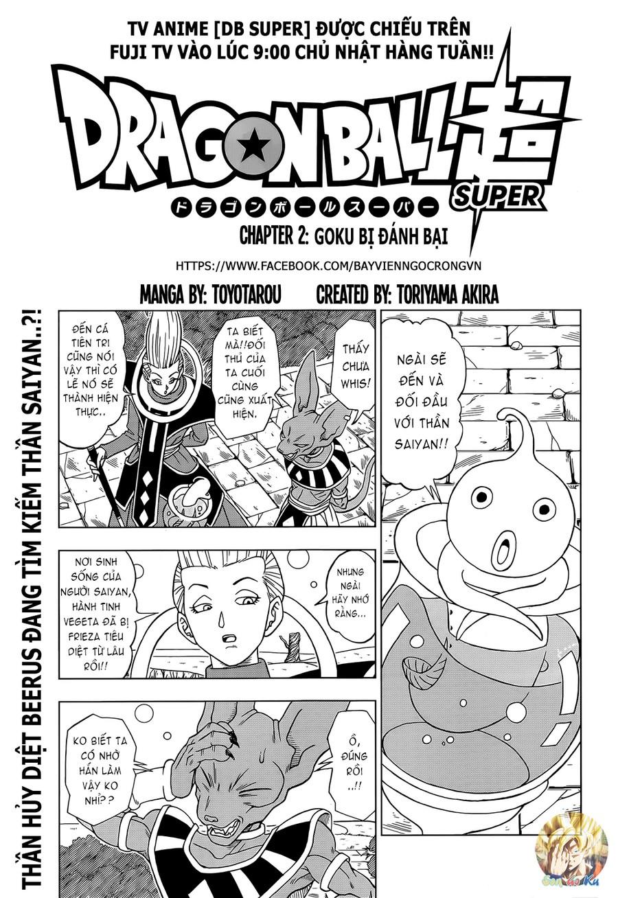 Dragon Ball Super Tập 2 trang 1