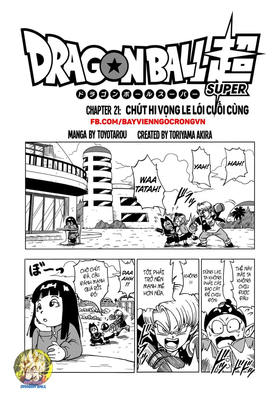 Dragon Ball Super Tập 21 trang 1