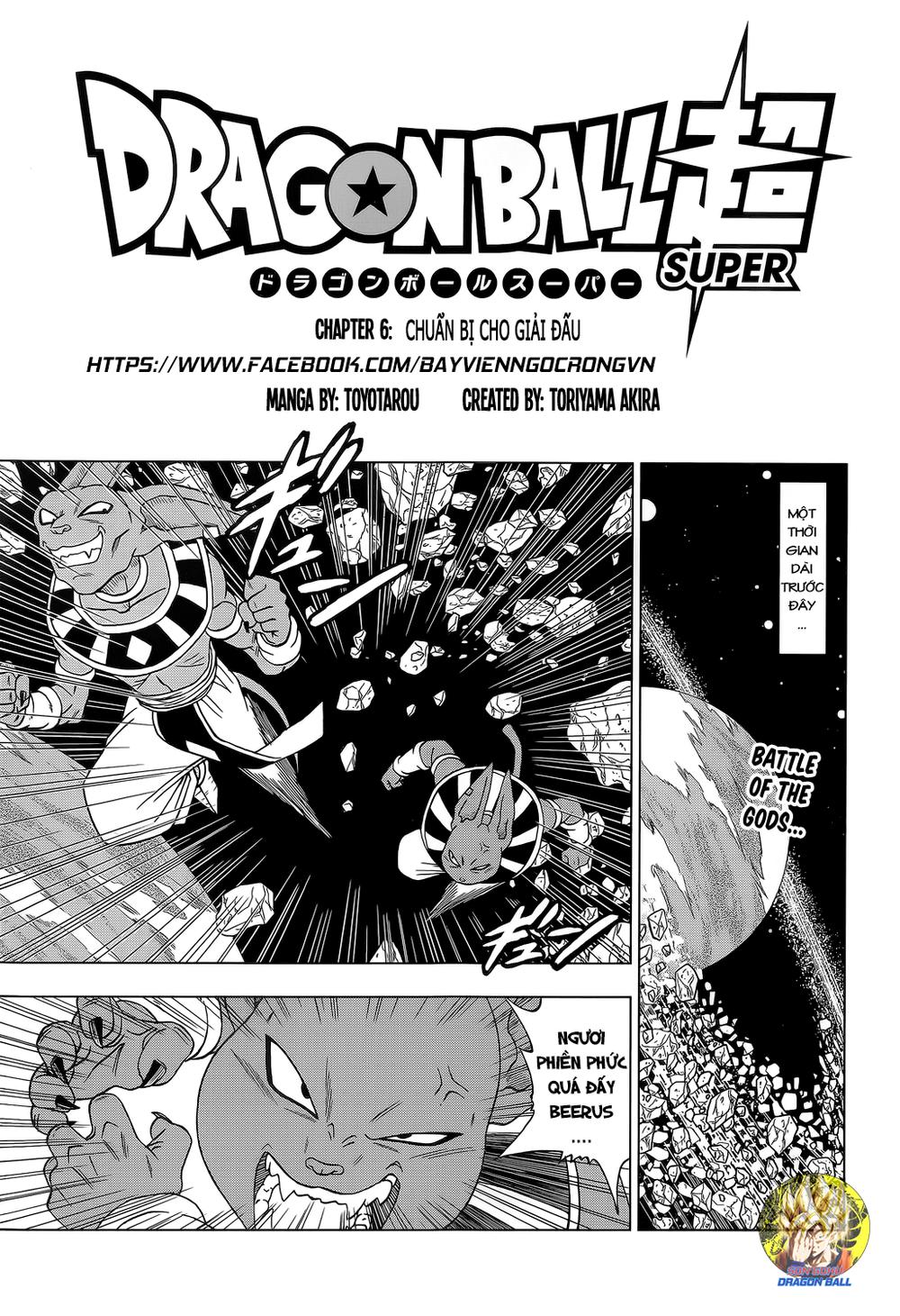 Dragon Ball Super Tập 6 trang 1