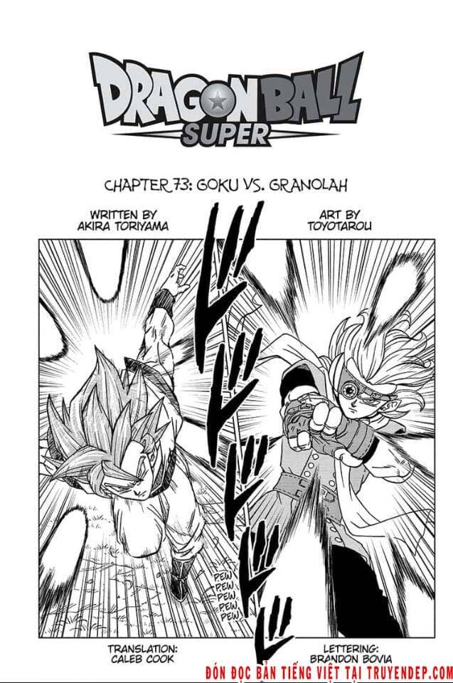 Dragon Ball Super Tập 73 trang 1