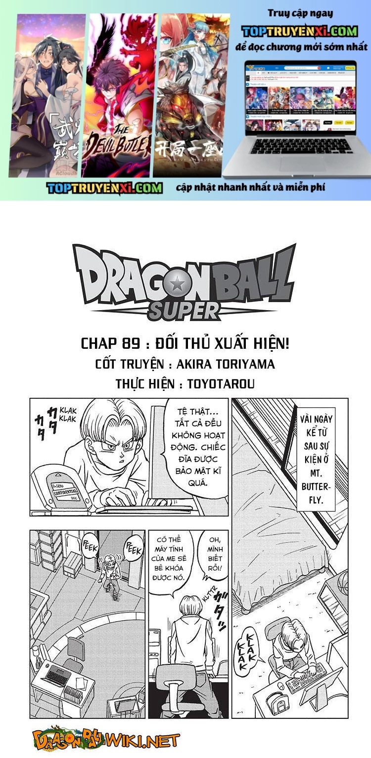 Dragon Ball Super Tập 89 trang 1