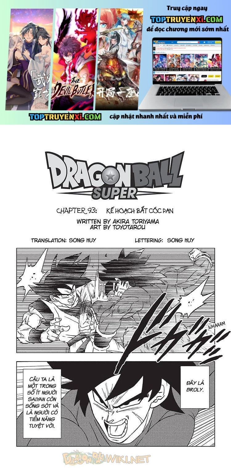 Dragon Ball Super Tập 93 trang 1