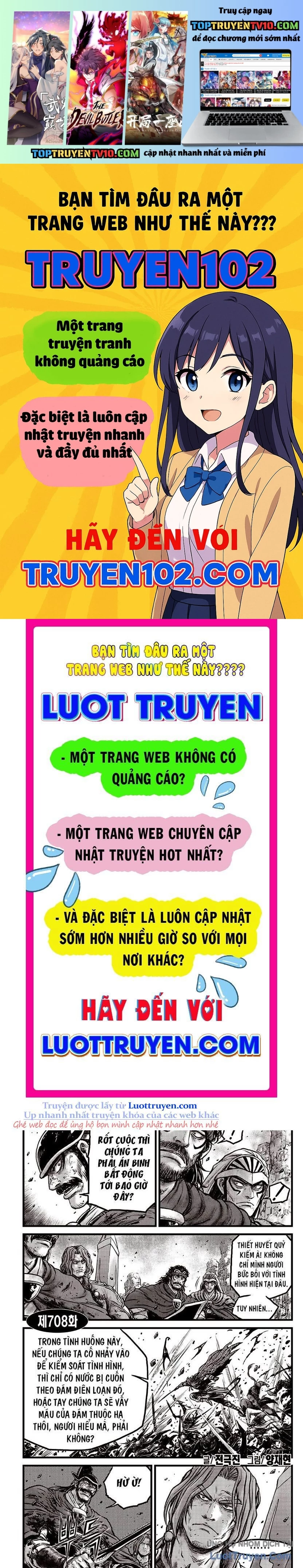 Hiệp Khách Giang Hồ Tập 708 trang 1