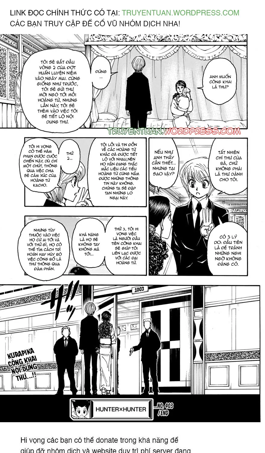 Hunter X Hunter Tập 403 trang 20