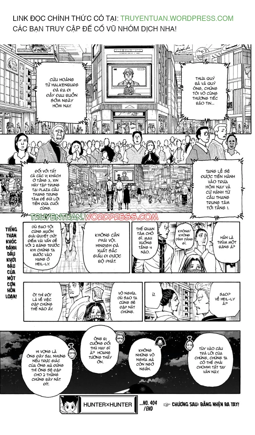 Hunter X Hunter Tập 404 trang 20
