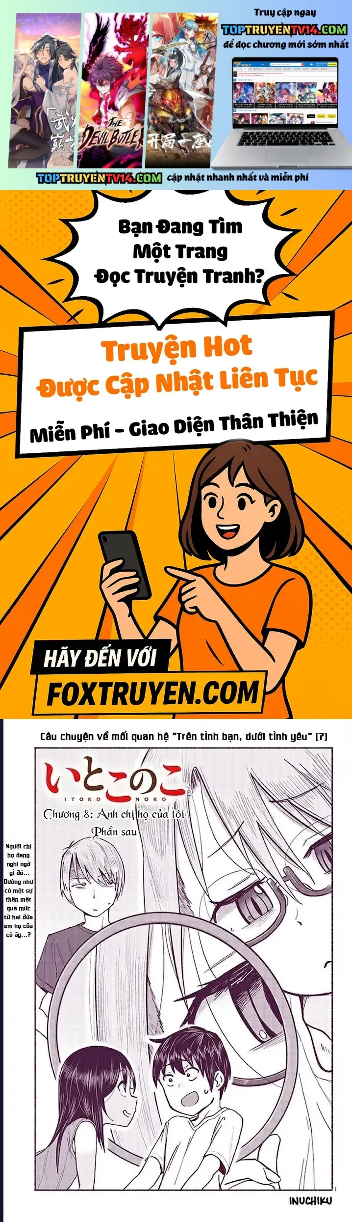 Itoko No Ko Tập 8 trang 1