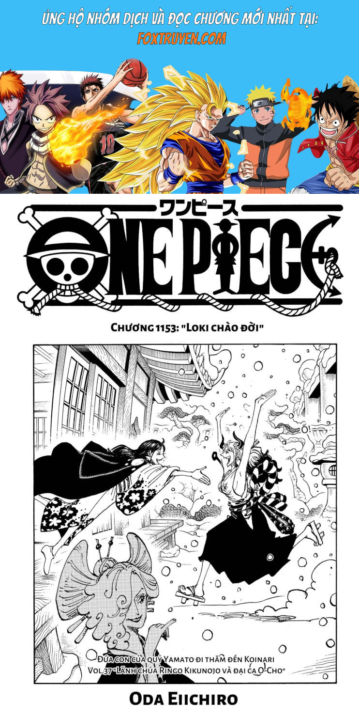 One Piece Tập 1153 trang 1