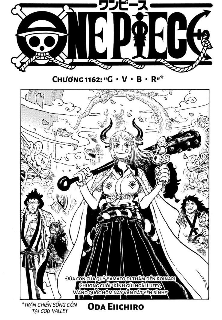 One Piece Tập 1162 trang 1