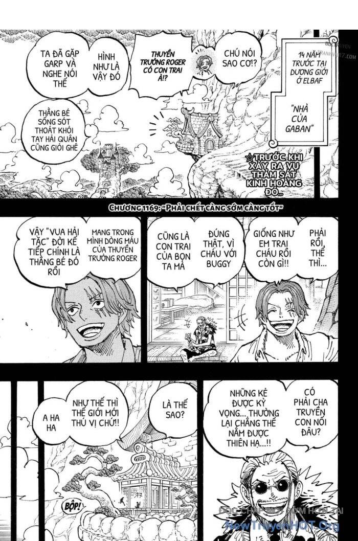 One Piece Tập 1169 trang 1