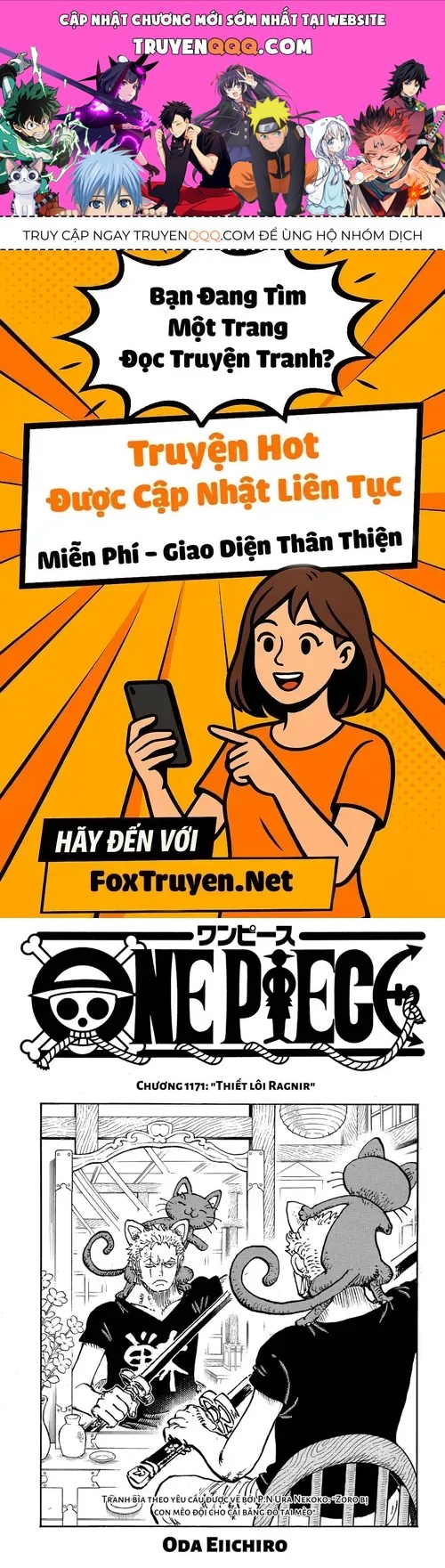 One Piece Tập 1171 trang 1