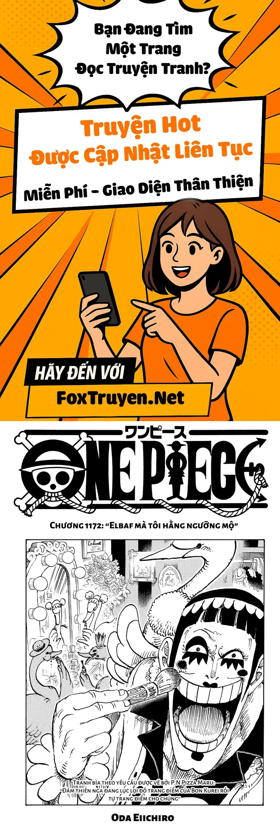 One Piece Tập 1172 trang 1