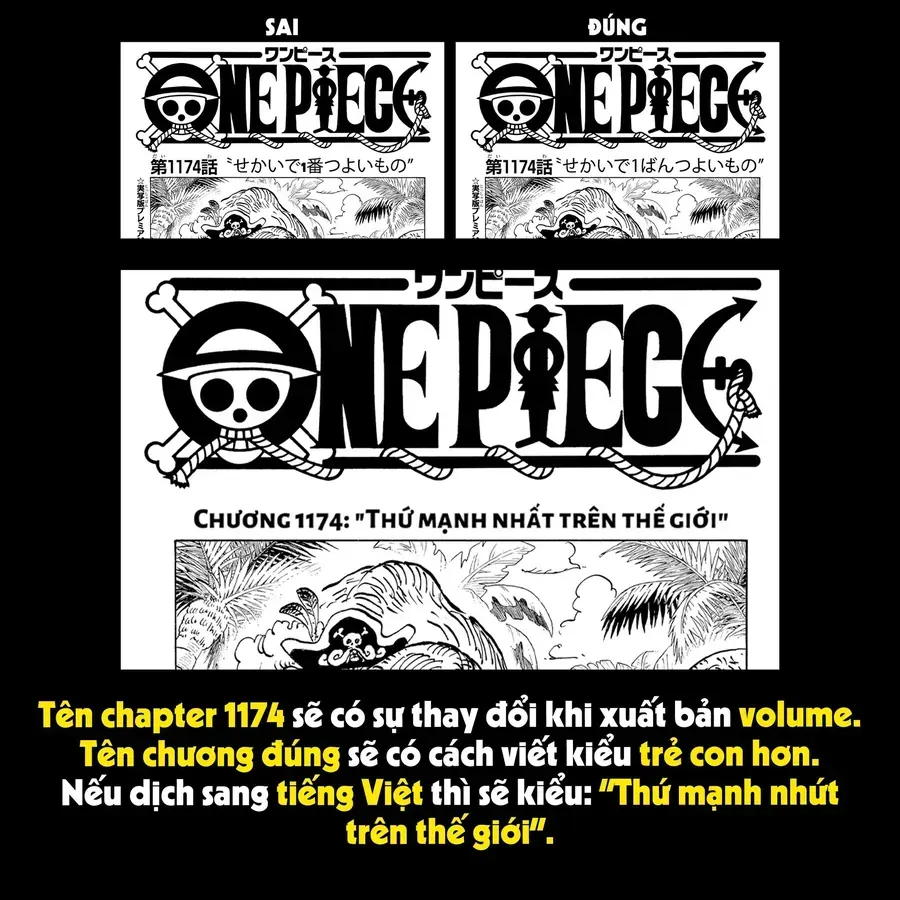 One Piece Tập 1174.1 trang 3
